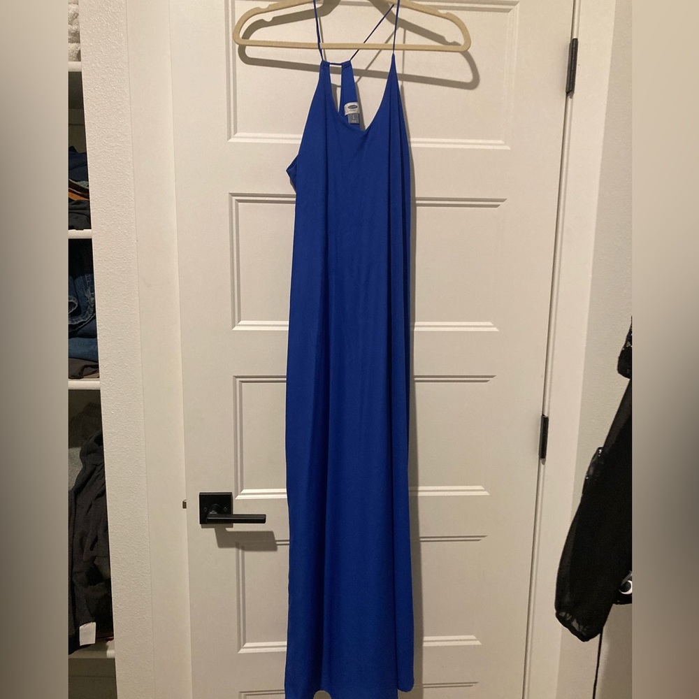 Old navy blue maxi dress